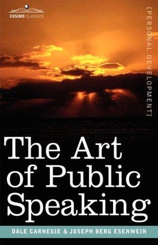 Cover of The Art of Public Speaking