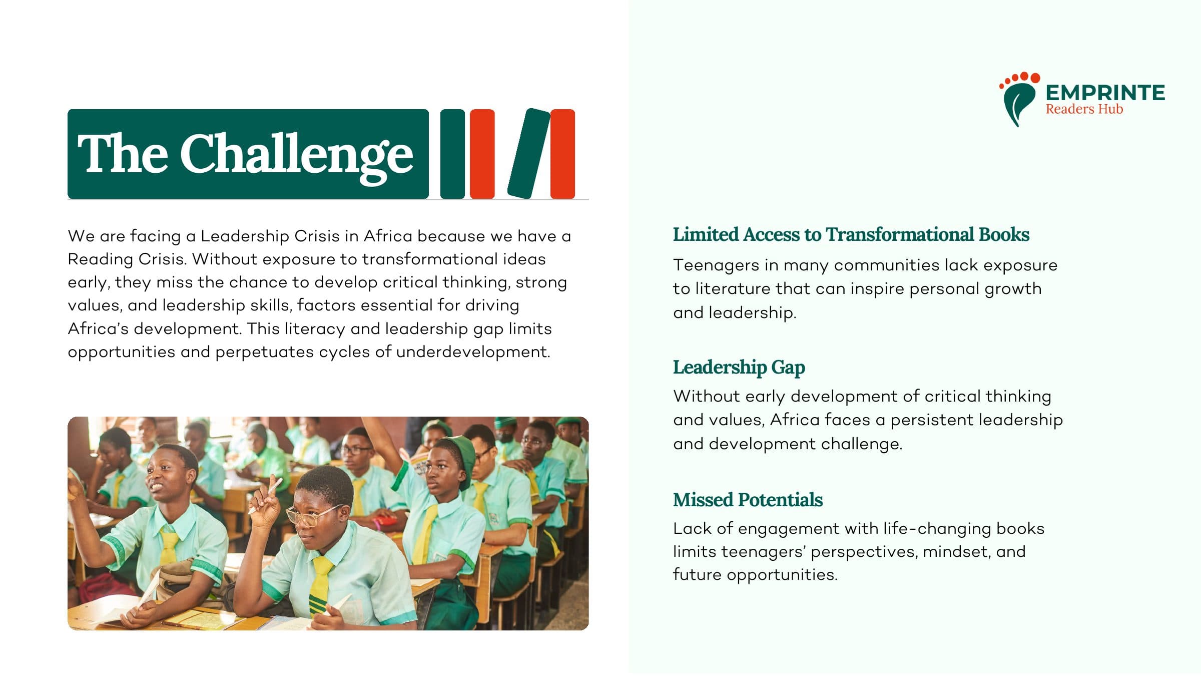 #BuildAReader partnership proposal, deck slide 1 of 8