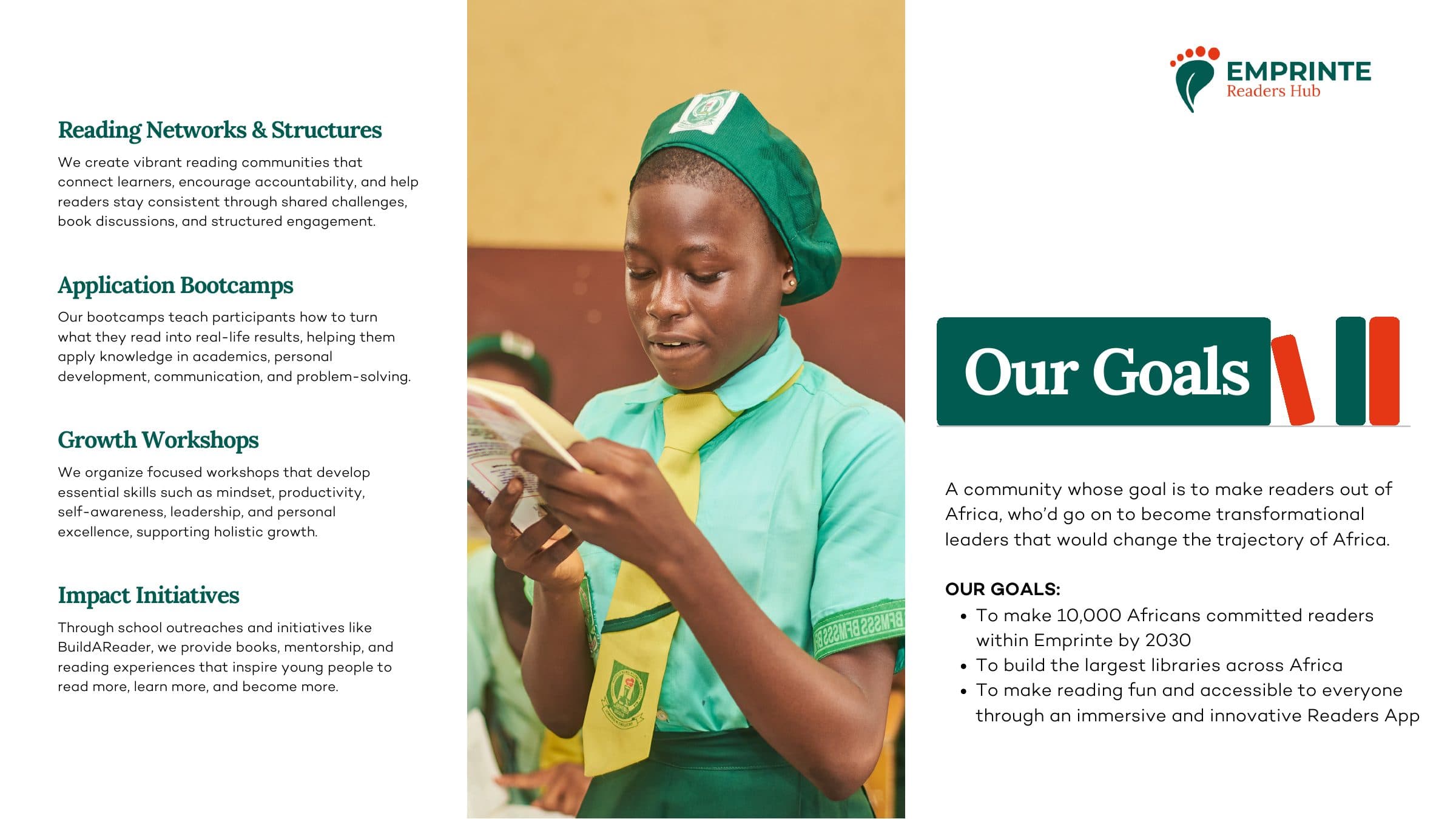 #BuildAReader partnership proposal, deck slide 3 of 8